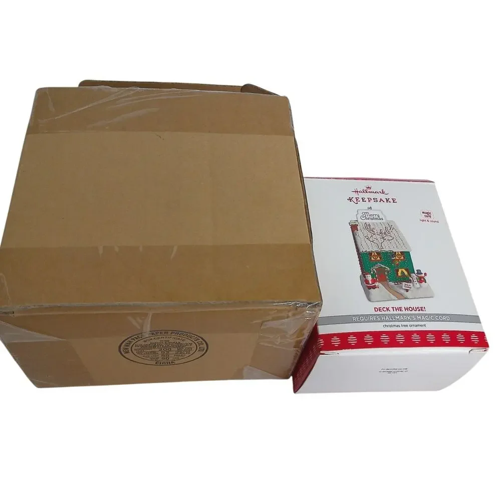 Hallmark 2017 Santa's Magic Cuckoo Clock QVC Repaint Limited Edition W/ Cord